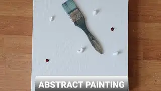 paint with me easy abstract painting using #acrylic paint / Anjali Fine Arts - Abstract Art