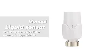 Liquid sensor drived mechanical radiator thermostat type AE-002