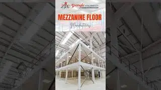 🚀 Maximize Space with Mezzanine Floors | Durable & Cost-Effective Solutions 🏗️ #storagesolutions