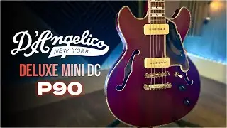 D'Angelico Deluxe Mini DC P90