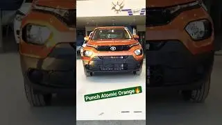 Punch Atomic Orange 🔥🔥#automobile  #shorts #shortsfeed #viral
