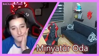 Pqueen - Odasının Minyatür Halinin Yapımını İzliyor