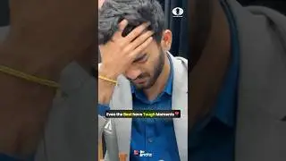 HEARTBREAK of Gukesh 💔💔 #gukesh #chess