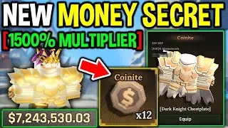 Testing NEW SECRET 1500% MONEY MULTIPLIER COINITE in The Forge Roblox