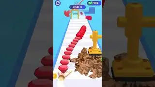 INSANE!! Gem Stack Run 15 #gaming #gemstack #shorts