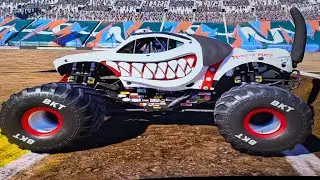 Monster Jam showdown freestyle Monster Mutt Dalmatian Gameplay