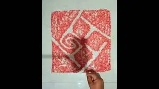 Beautiful jain gahuli design #jaingahuli #gahuli #swastik #rangoli #kolam #shorts #youtubeshorts art