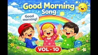 Good Morning Song for Kids 🌞 | Nursery Rhymes | Vol-10