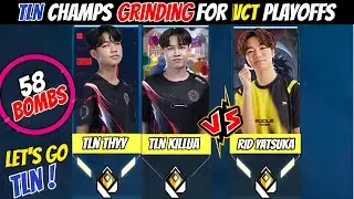 TLN Killua & TLN Thyy Grinding Together After Qualifying For Playoffs Against RID Yatsuka in Ranked