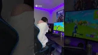 rickyberwick  mad at the computer #dirtyscoopmedia #funny #sora #ai #fortnite