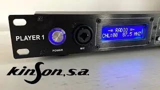 PLAYER 1 KS Reproductor MP3 con USB, SD, Bluetooth y radio FM.