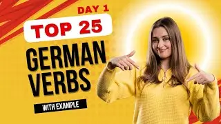 Master the Most Useful German Verbs with Examples | Beginner-Friendly Guide day 01