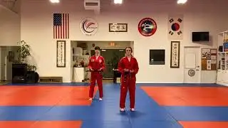 Blue Stripe Form (Taegeuk Sa Jang)- With Count