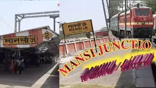 Mansi junction Railway Station Bihar // Mansi Railway Station ......#shorts