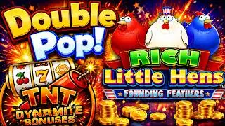 Oh yeah!  We got a DOUBLE Pop on RICH Little HENS... Let&rsquo;s win! 🚀