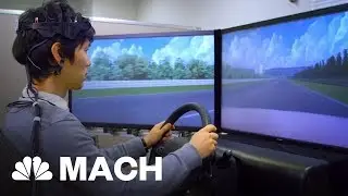 This Futuristic Driving Technology Lets You Drive A Car With Brain Waves | Mach | NBC News