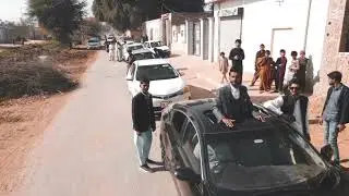 Drown camera shot Car video 