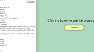 How to Create Download Progress Bar by using Pure CSS , HTML and JavaScript - MR-CODE 2020