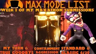 Max Mode List Maxathon 2025 - My Completions for the Event Part 1