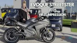 Evoque Streetster 2025 Motorcycle Style Ebike First Impression