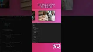 Learn how to make interactive UI cards with my latest short Watch me code a HTML, CSS, & JS template