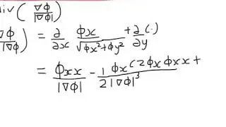 Level Sets: L09 Curvature in level sets part 2