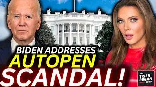 Biden BREAKS SILENCE on Autopen Investigation That Could VOID 8,000 Pardons!