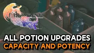Final Fantasy 16 - All Potion Capacity & Potency Upgrades (With Two Ds Trophy Guide)