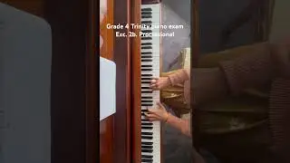 Grade 4 Trinity piano exam Exercises 2b. Processional - co-ordination #piano #grade4exam #tcl