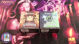 Secrets of Strixhaven Lorehold & Quandrix Prerelease Packs Unboxed