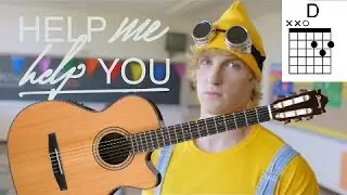 Help Me Help You - Logan Paul  🎸 GUITAR TUTORIAL 🎸
