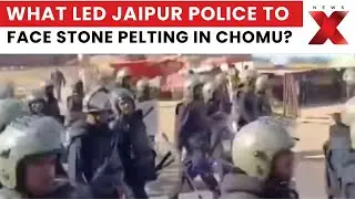 Breaking News | Jaipur: Stone Pelting During Encroachment Removal Near Mosque in Jaipur | NewsX