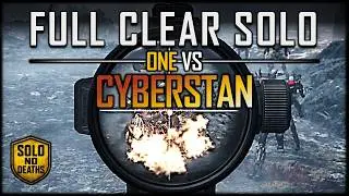 FULL CLEAR SOLO &ndash; One vs Cyberstan | NO DEATHS | High Difficulty