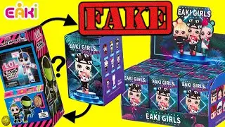 Fake lol surprise aracade heros? or fake lol surprise lights series? Eaki lol surprise dupes.