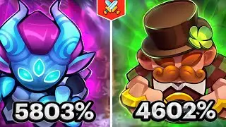 RUSH ROYALE | ОХОТНИК НА ДЕМОНОВ VS ЗЕЛЕНЫЙ ЗАДИРА | ПРЕДСТАВЛЯЕМ НОВУЮ КОЛОДУ | РАШРОЯЛЬ