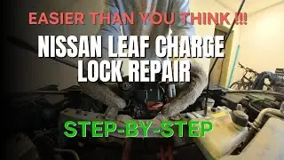 Nissan Leaf ZE1 Charge Plug Lock gear repair, replacement part