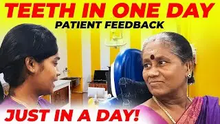 Best Clinic for Teeth Replacement in Chennai | New teeth fixed in 2025 | patient testimonial