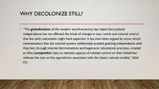 Decolonizing the Classroom? &mdash; Week 1 Lecture for GEND2001: Decolonizing Gender (Gender Studies, HKU)