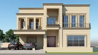 Wow House For You | Beautiful 1 Kanal Corner House Design | 3D Elevation, Plan and Construction Cost