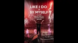 Like I Do x By Myself - Vluarr, David Guetta, Martin Garrix, Brooks (Martin Garrix Mashup)