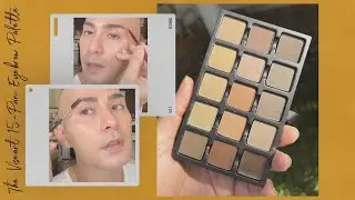 Let's Get To Know The #Viseart 15-Pan Eyebrow Palette!