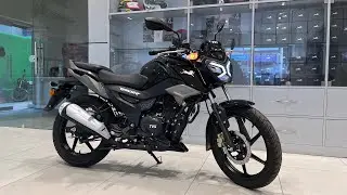 Tvs Raider 125cc 2024 Model Full Black Bluetooth Connection Top Model Review In Hindi