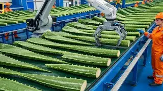 Inside a High-Tech Banana Stem Factory You've Never Seen Before