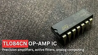 TL084CN high-speed, Low-power JFET-input Operational Amplifier