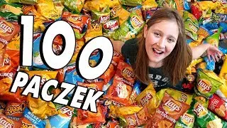 100 PACZEK CHIPS&Oacute;W ‼😲 KTO JE WYGRA?😜