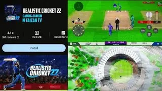 Realistic cricket 22 official release Date confirm 10 January 😱
