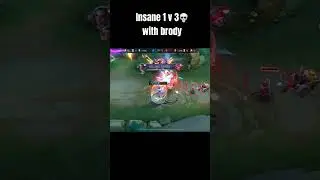 insane 1 hp outplay with brody #mlbb #mlbbindonesia #mlbbtiktok #brody
