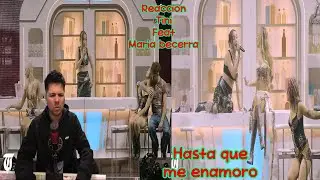 Reaccion  TINI y MARÍA BECERRA HASTA QUE ME ENAMORO en Tecnópolis