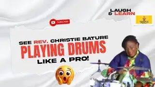 Rev. Christie on the Drums 😂🔥 This Will Make You Smile
