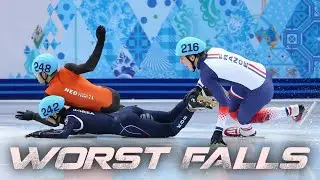 Short Track Speed Skating's Worst Falls Part 1